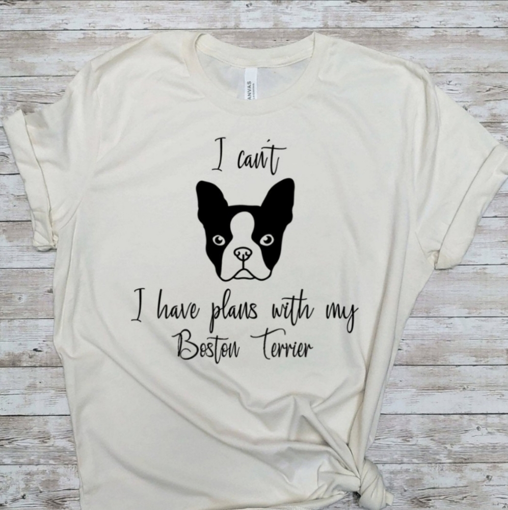 Boston terrier, pet shirt